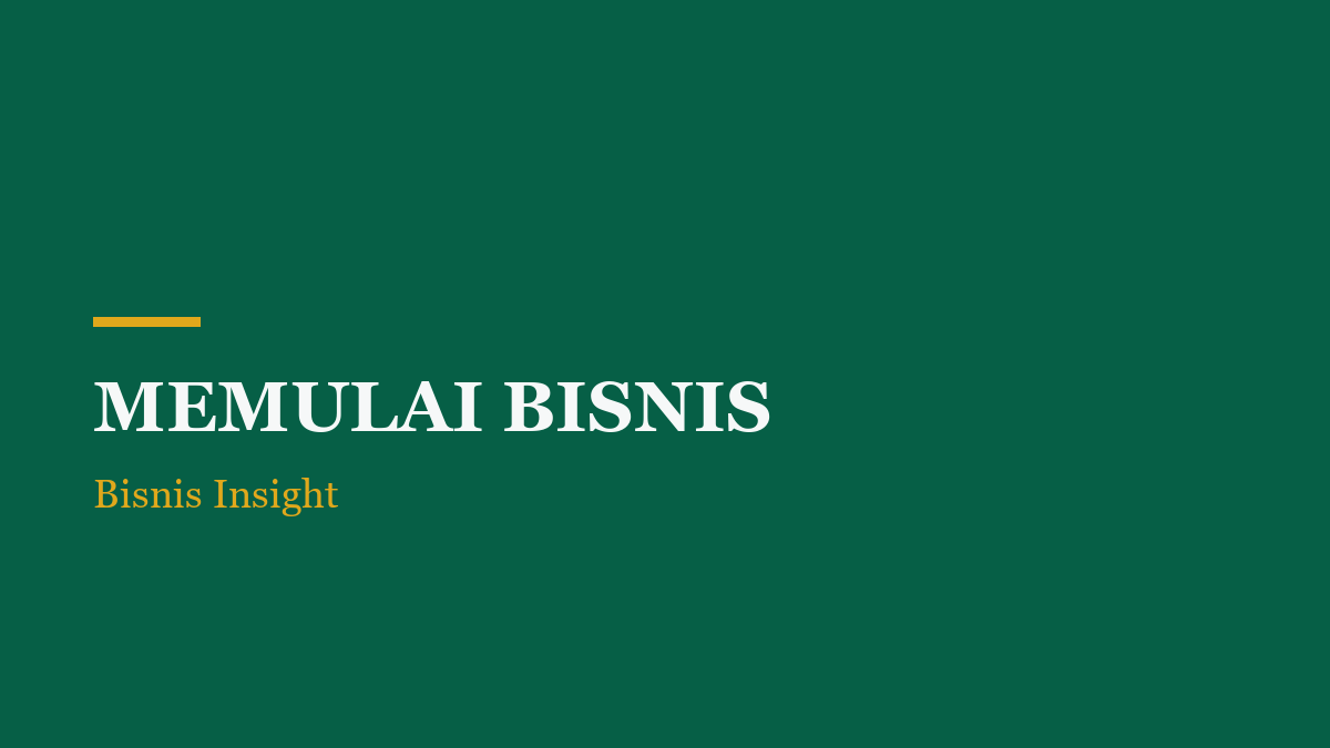 10 Pertanyaan Wajib Sebelum Mulai Bisnis Baru